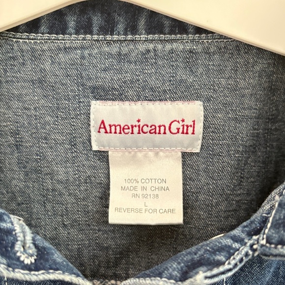 American Girl Classic Blue Denim Jacket - Picture 2 of 5